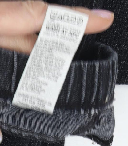 Womens UK Size 10 Marks and Spencer Regular Fit Jegging Black Trousers