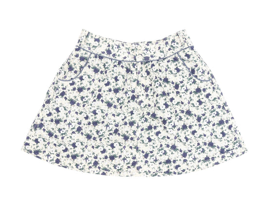 Pepe Jeans Women's Floral A-Line Skirt, M, Multicoloured