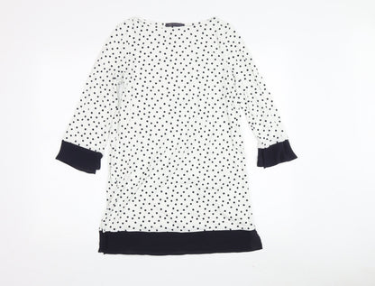 Womens UK Size 6 Marks and Spencer White  Blouse