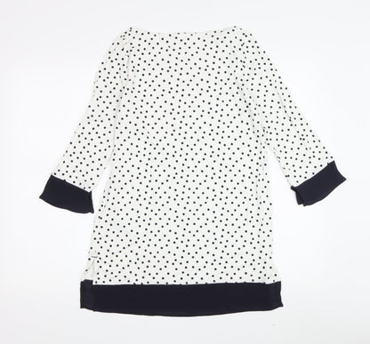 Womens UK Size 6 Marks and Spencer White  Blouse