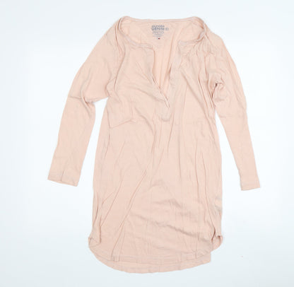 Womens UK Size S Hilfiger Denim Pink Basic T-Shirt