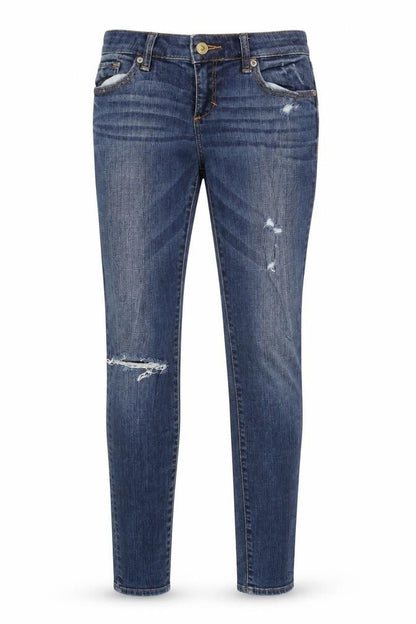 Womens UK Size 4 Abercrombie & Fitch Slim Fit Skinny Blue Jeans