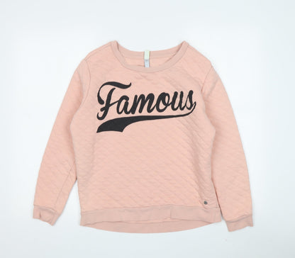 Neo Label Women's XS Pink Quilted Sweatshirt