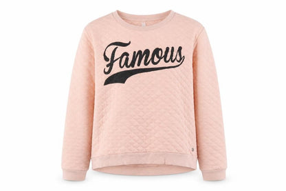 Neo Label Women's XS Pink Quilted Sweatshirt