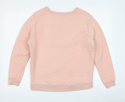 Neo Label Women's XS Pink Quilted Sweatshirt
