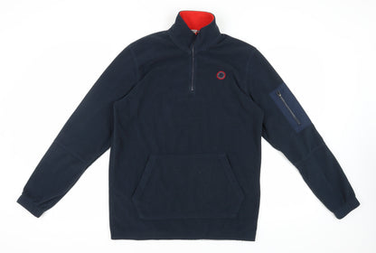 Mens UK Size L JACK & JONES Blue Pullover Sweatshirt