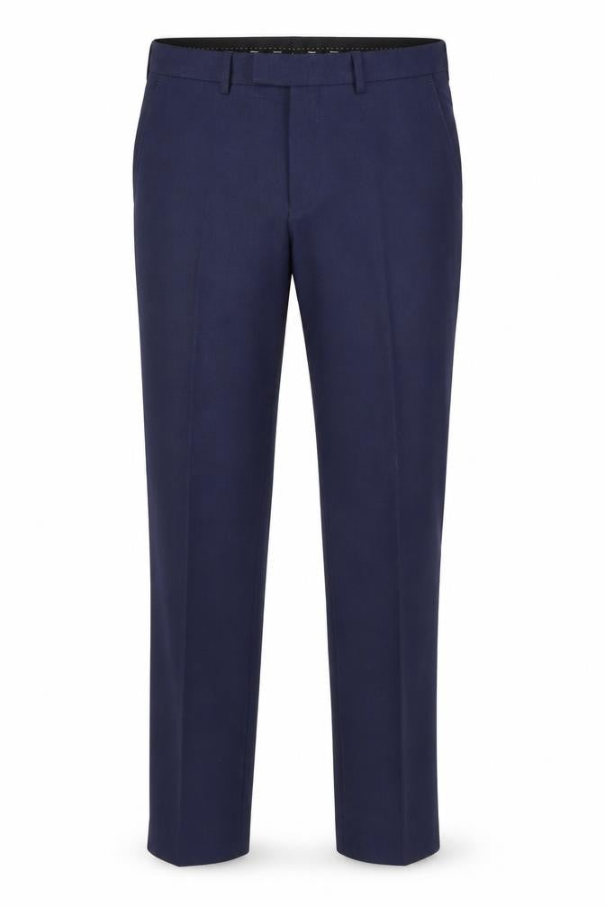Mens UK Size 32 DKNY Slim Fit Dress Pants Blue Trousers