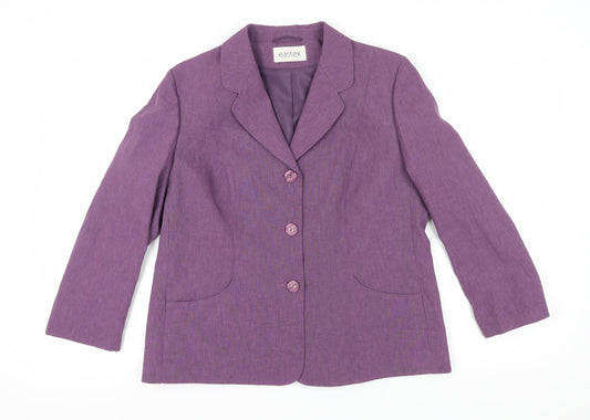 Eastex Women's Purple Blazer, Size 14, New With Tags