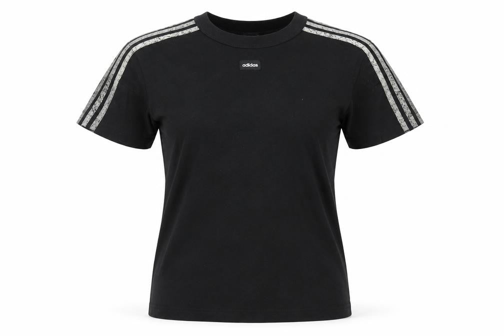 Unisex Adults UK Size S adidas Black Basic T-Shirt
