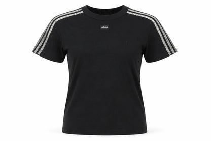 Unisex Adults UK Size S adidas Black Basic T-Shirt