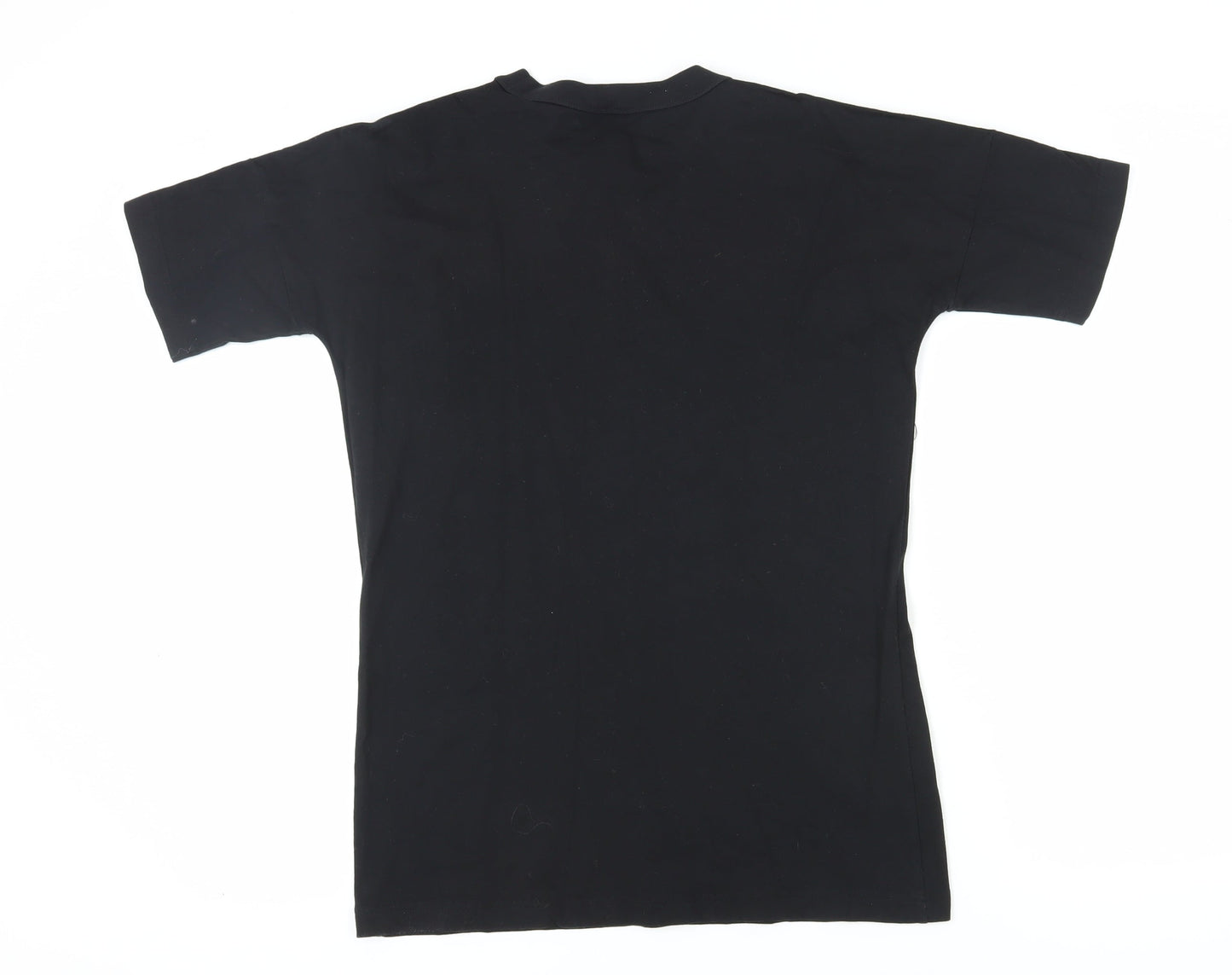 Adidas Black Unisex T-Shirt, S, Basic Crew Neck