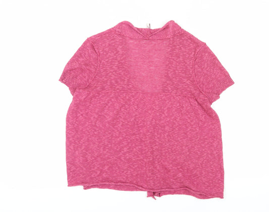 Womens UK Size 12 White Stuff Pink Cardigan Jumper