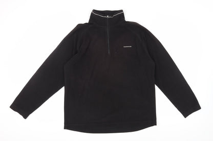 Mens UK Size M Craghoppers Black Henley Sweatshirt