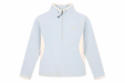 The North Face Women's Blue Small 1/2 Zip Fleece Sweatshirt
