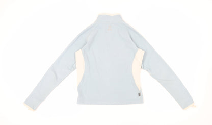 The North Face Women's Blue Small 1/2 Zip Fleece Sweatshirt