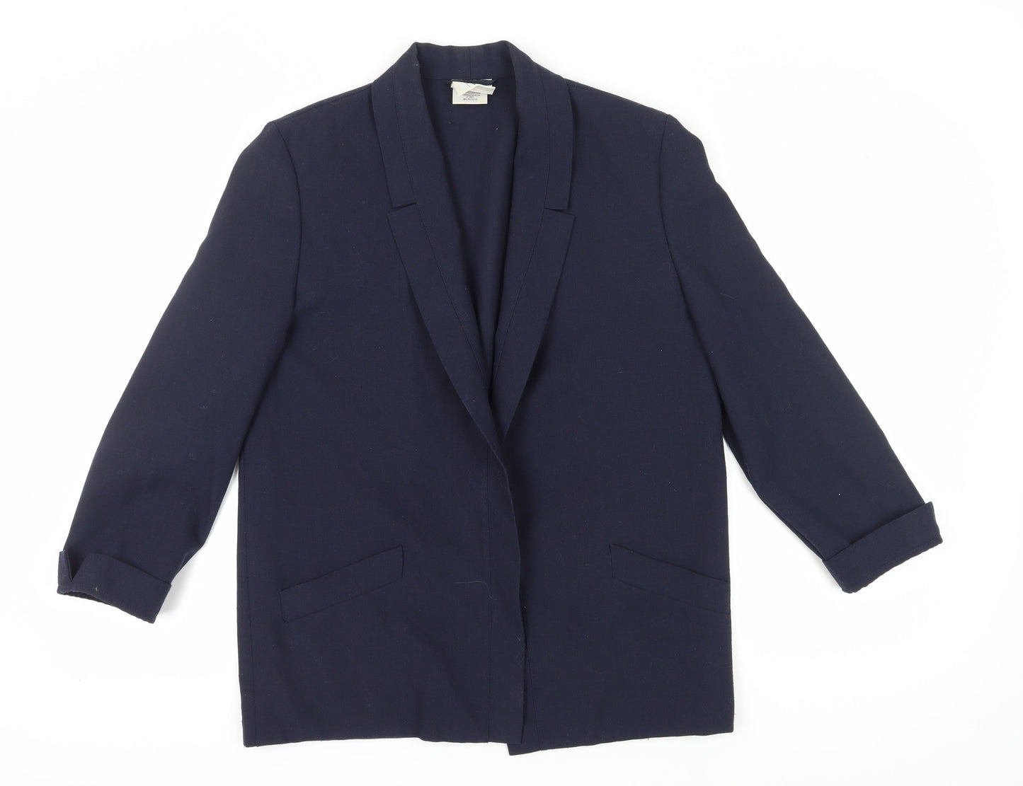 Jacques Vert Women's Navy Blazer - Size 12, Classic Workwear