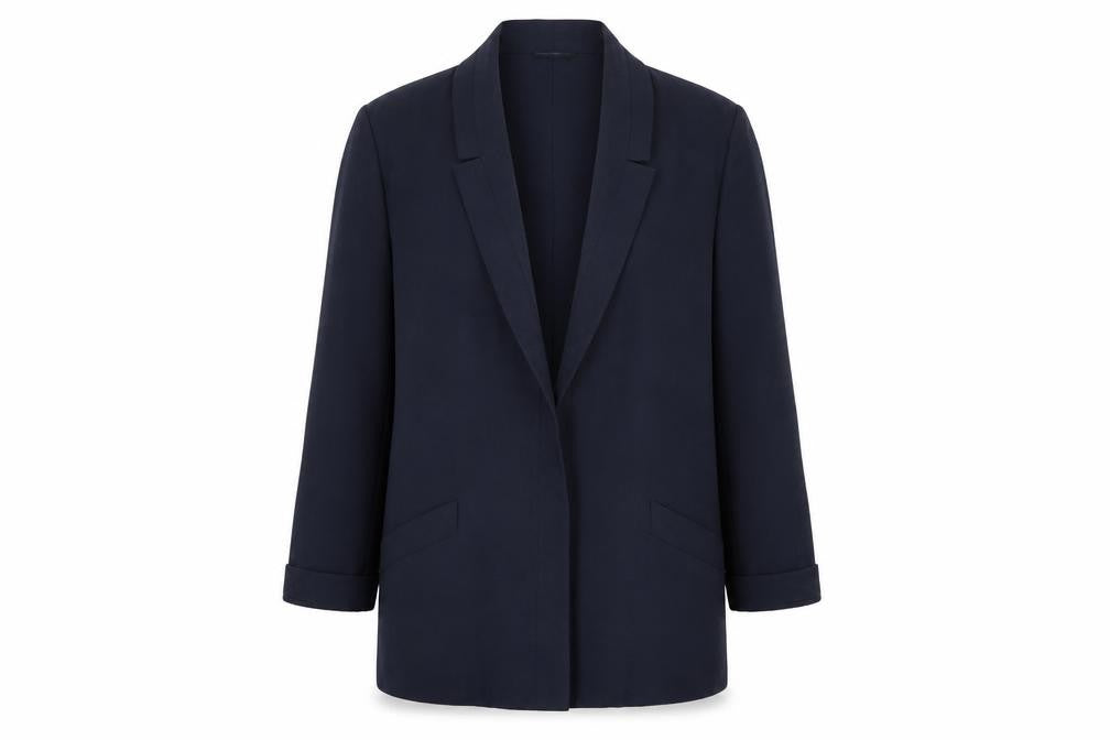 Womens UK Size 12 Jacques Vert Regular Blue Blazer