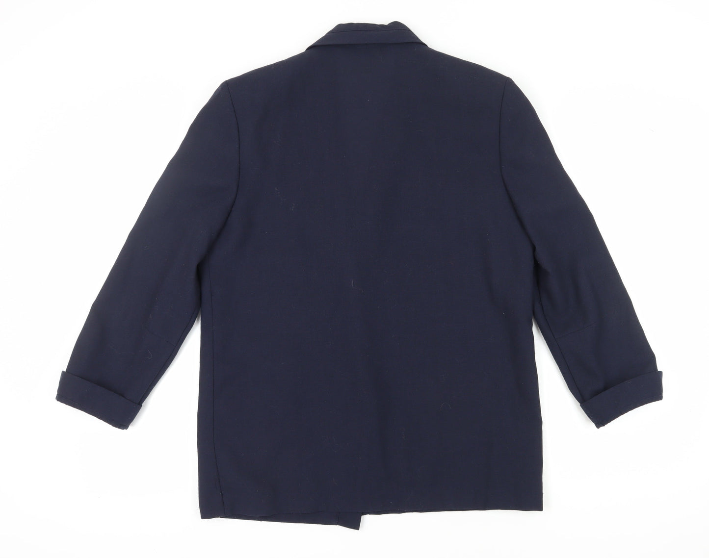 Jacques Vert Women's Navy Blazer - Size 12, Classic Workwear