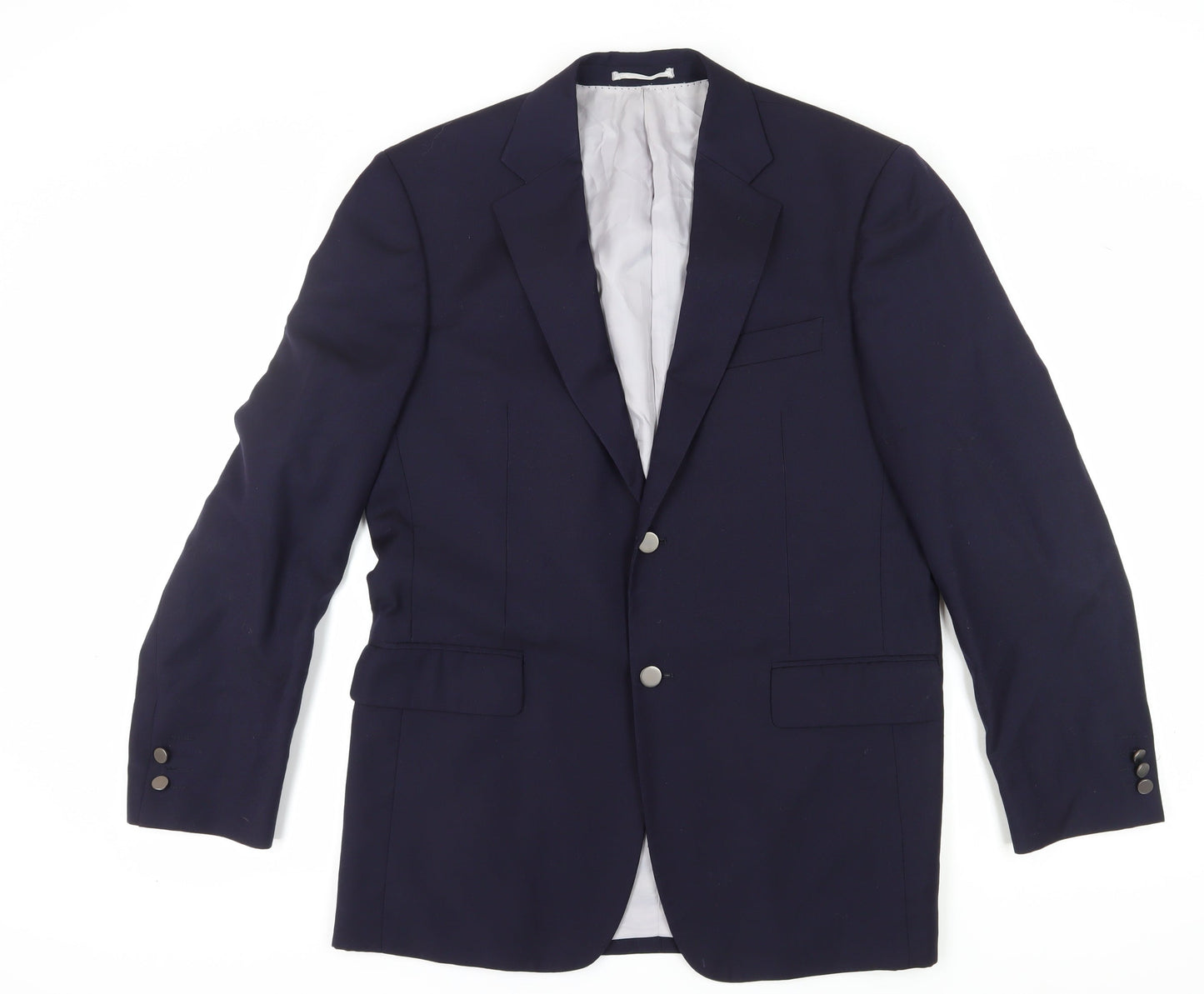 Austin Reed Men's Blue 40R Wool Blazer