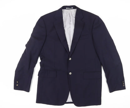 Austin Reed Men's Blue 40R Wool Blazer