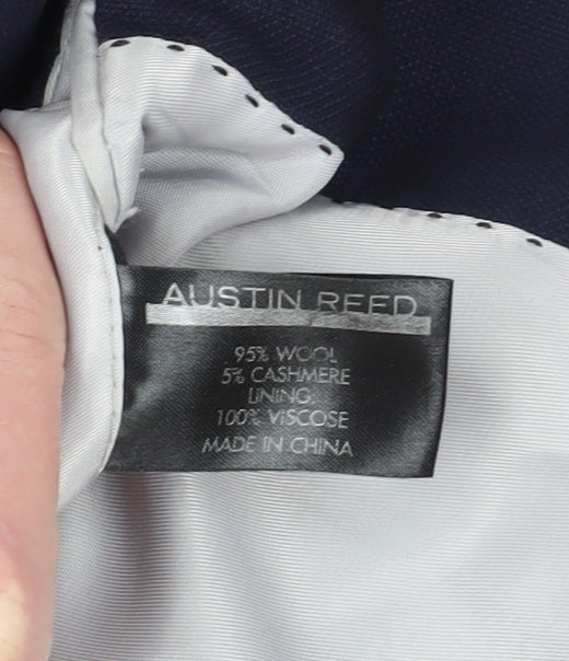 Austin Reed Men's Blue 40R Wool Blazer