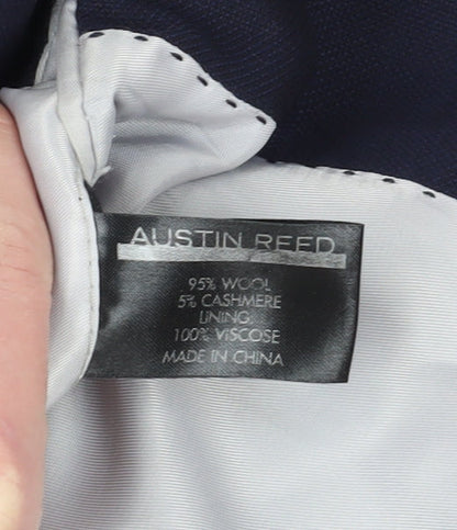 Austin Reed Men's Blue 40R Wool Blazer