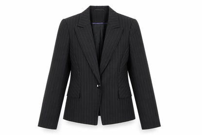 Austin Reed Women's Black Pinstripe Blazer, Size 12