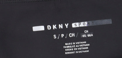 DKNY Women's Black Floral Athletic Shorts S