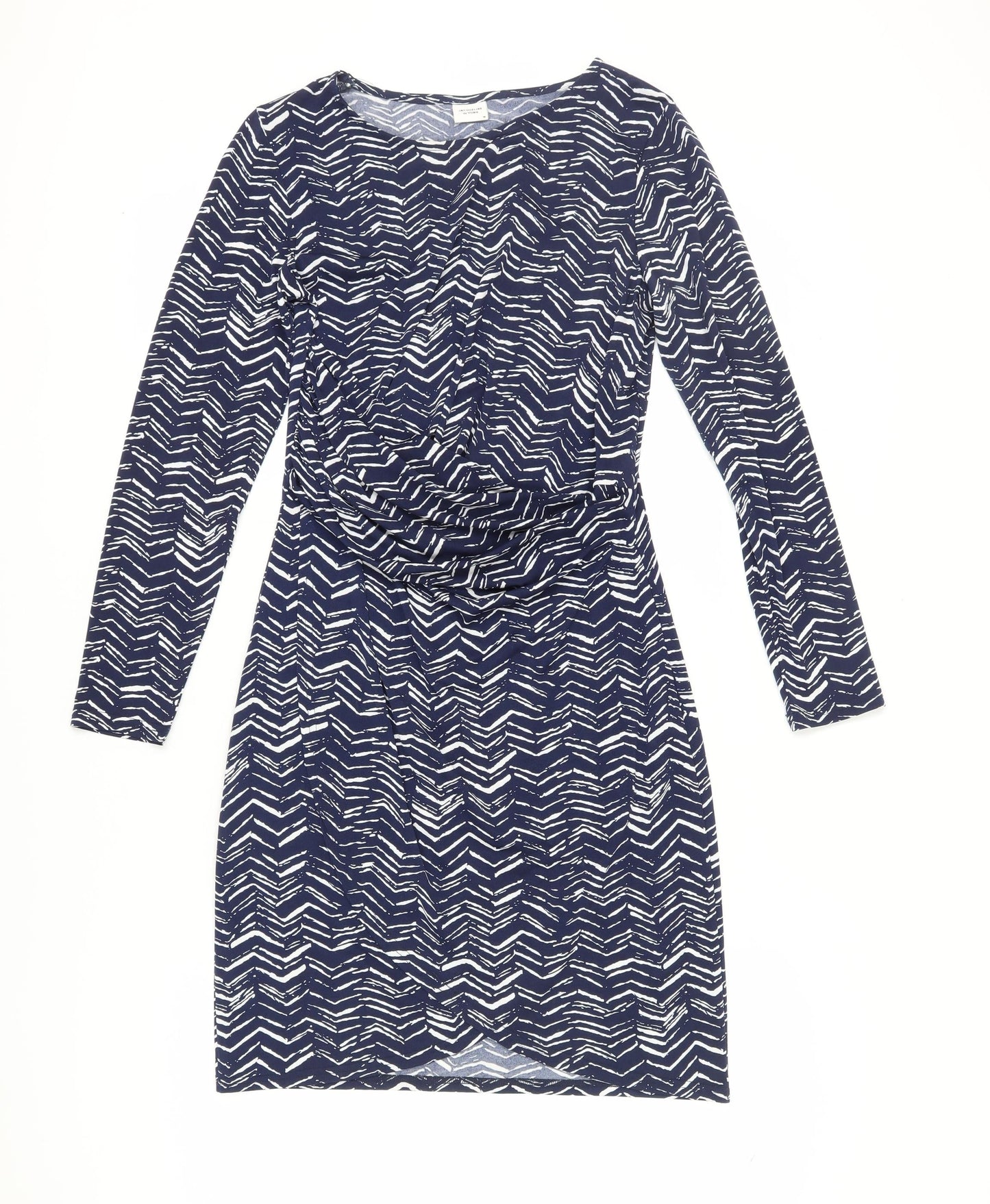 Jacqueline de Yong Women's Blue Geometric Bodycon Dress M