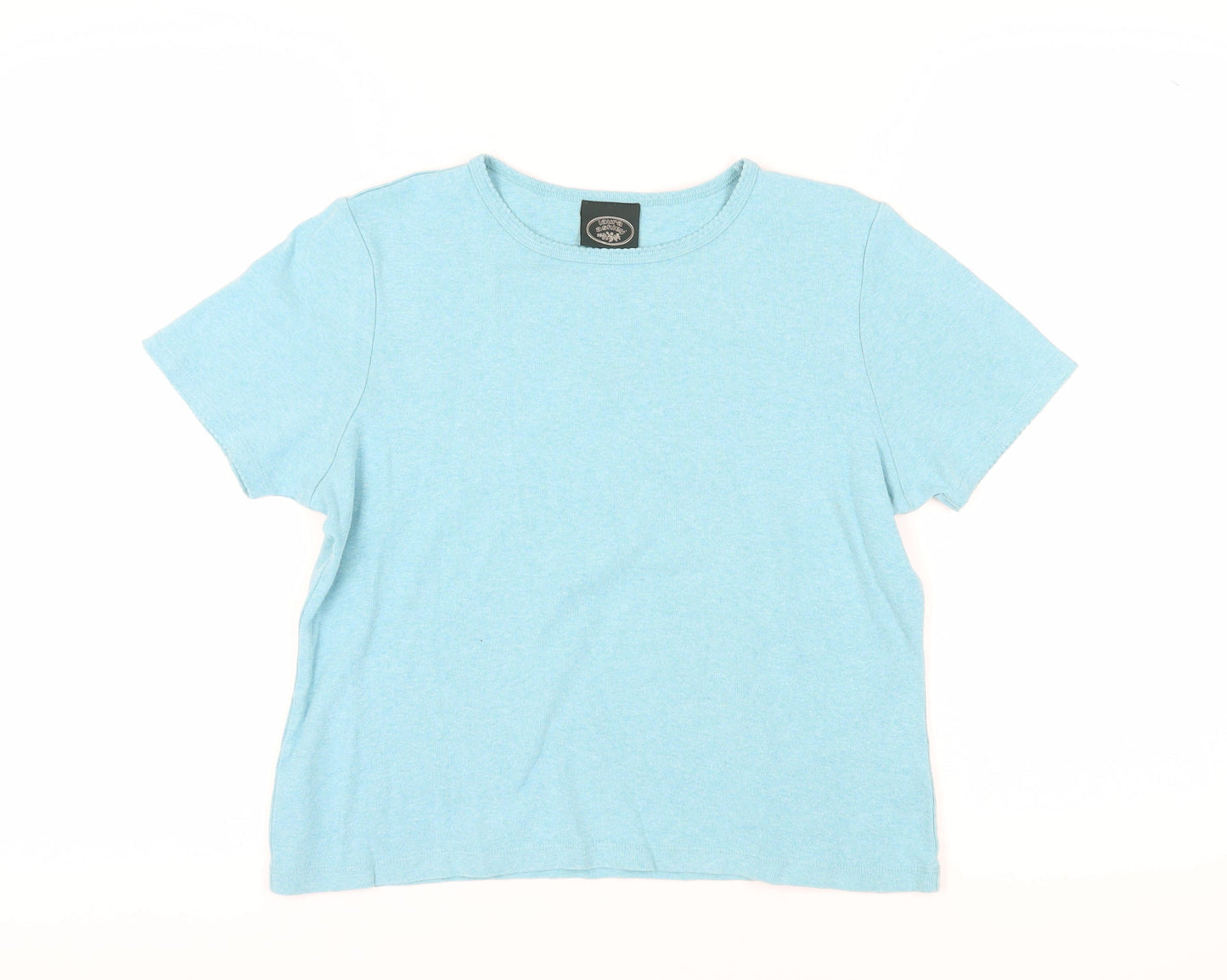 Laura Ashley Women's Blue T-Shirt, Size L, Casual Comfortable Fit