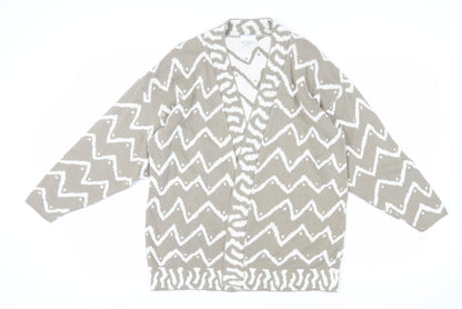 Womens UK Size L Alexon Beige Cardigan Jumper