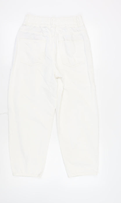 AllSaints Women’s White Boyfriend Jeans Size 10