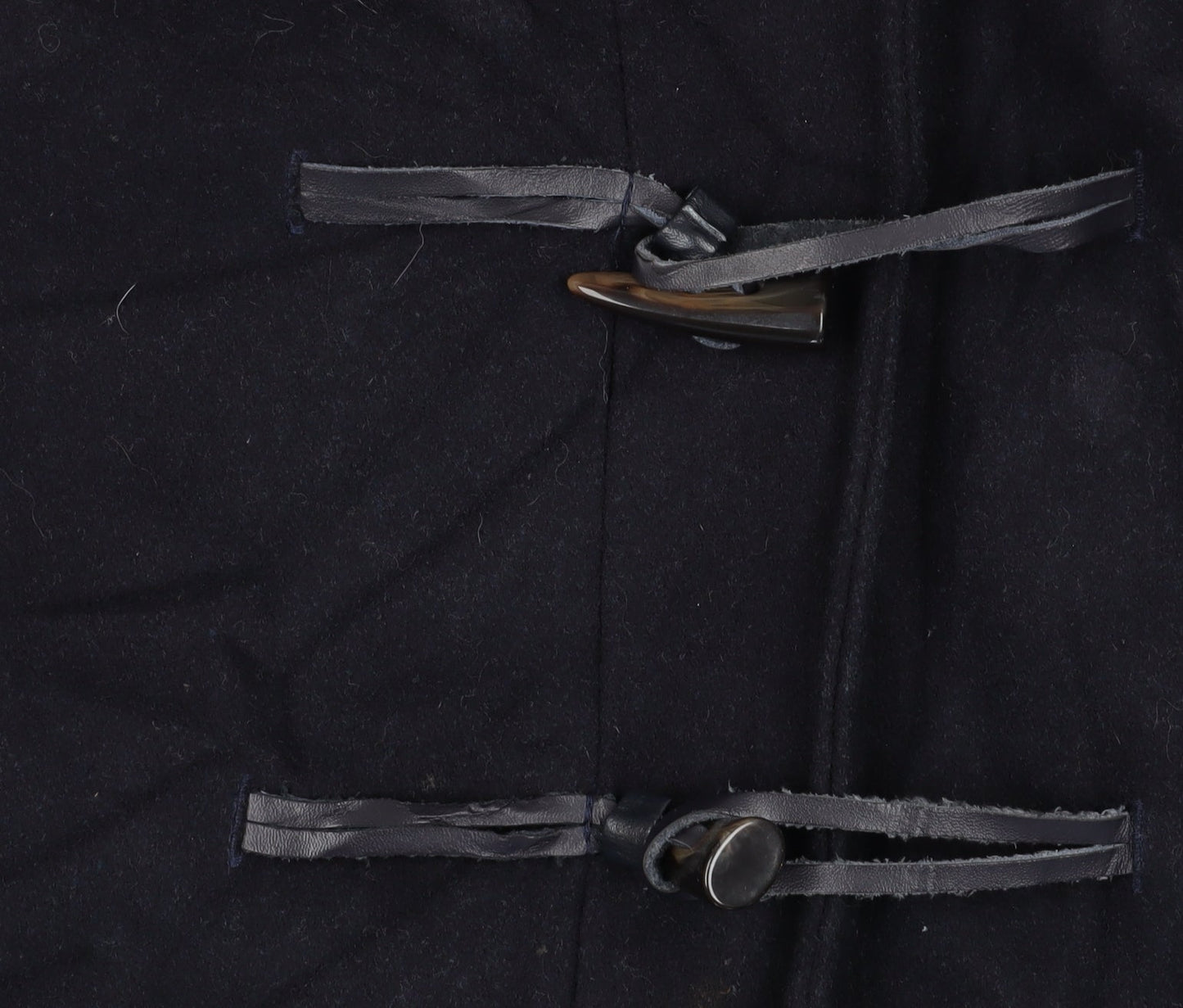 Womens UK Size 6 Hush Black Duffle Coat