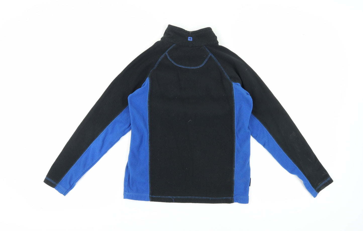 Mountain Warehouse Boys Black Blue Fleece Sweatshirt 11-12Y