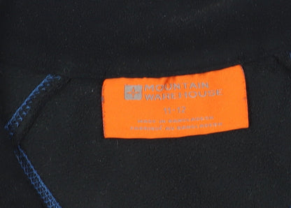 Mountain Warehouse Boys Black Blue Fleece Sweatshirt 11-12Y