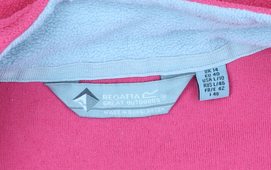 Regatta Women's Pink Lightweight Pullover Sweatshirt - Size 14