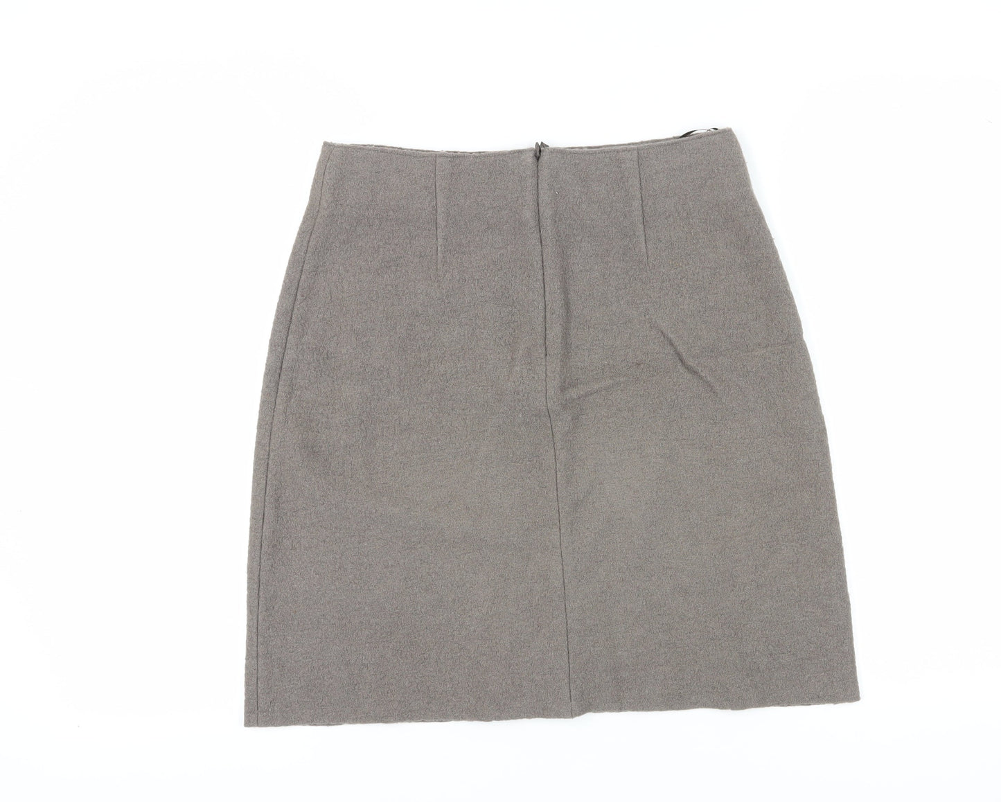 Laura Ashley Women's Grey Pencil Skirt Size 10