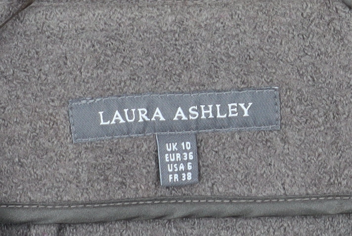 Laura Ashley Women's Grey Pencil Skirt Size 10