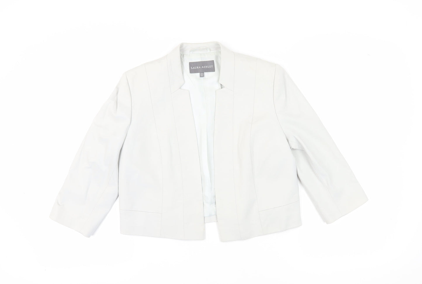 Womens UK Size 12 Laura Ashley Regular White Suit Jacket
