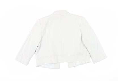 Womens UK Size 12 Laura Ashley Regular White Suit Jacket