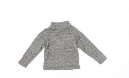 Trespass Boys Grey 1/4 Zip Sweatshirt, 2-3 Years, Regular Fit