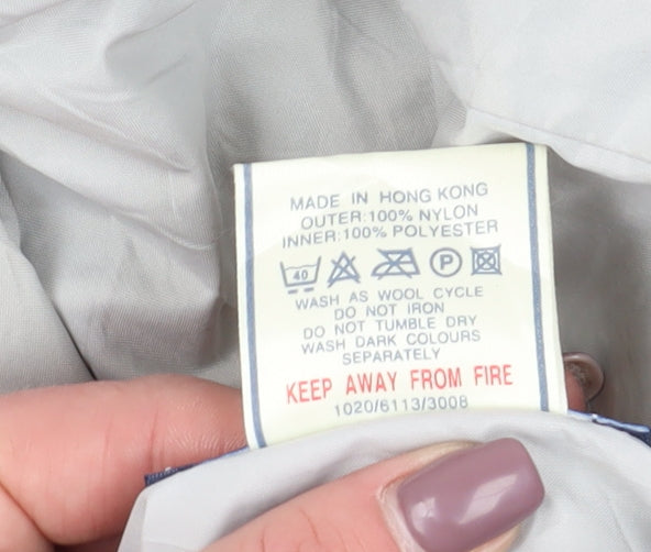 Maine New England Women's White Hooded Waistcoat Vest Size 12