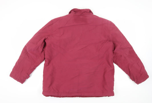 Classics Women's Red Basic Jacket Size 16