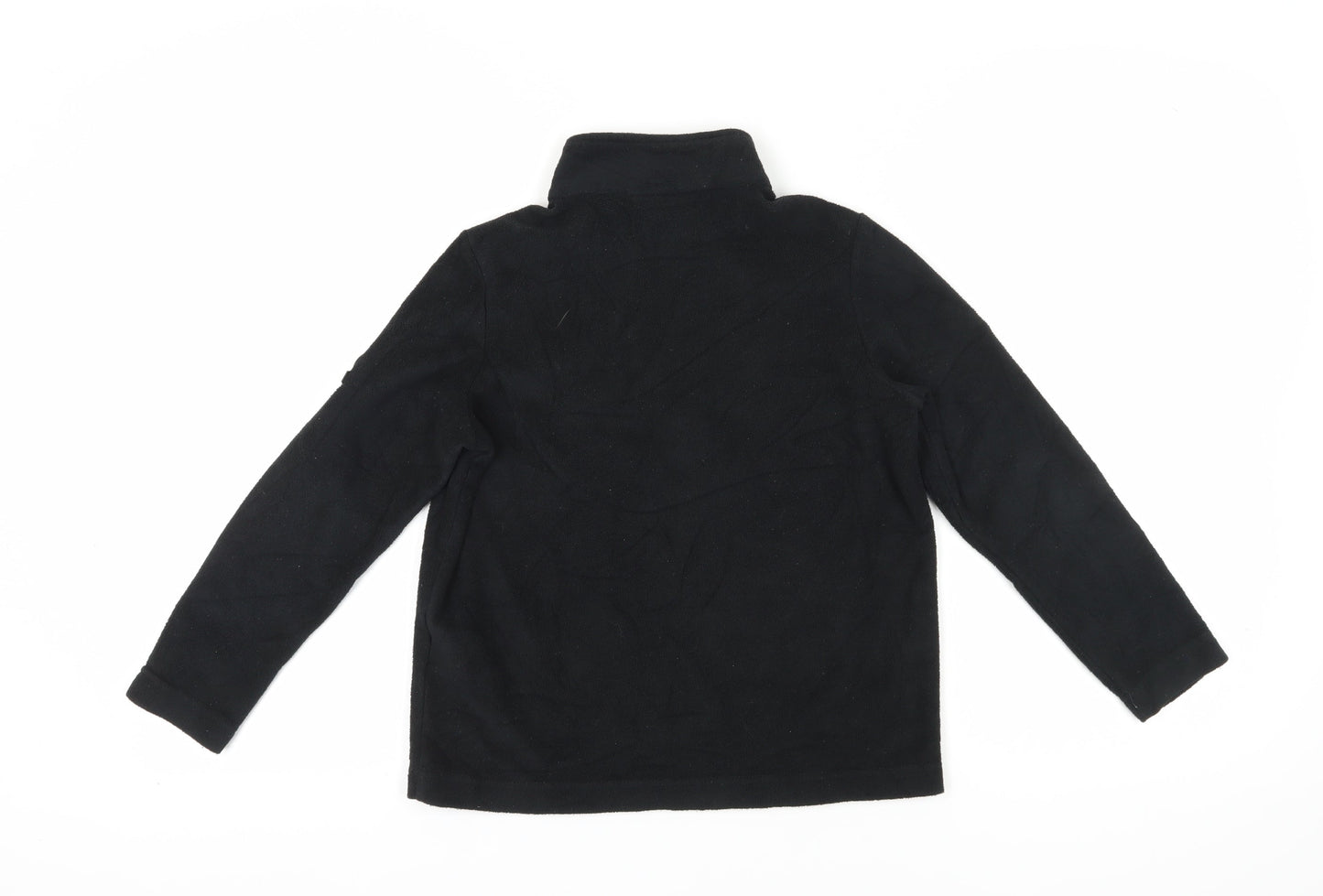 TOG24 Boys Black Fleece Pullover Hoodie 9-10 Years