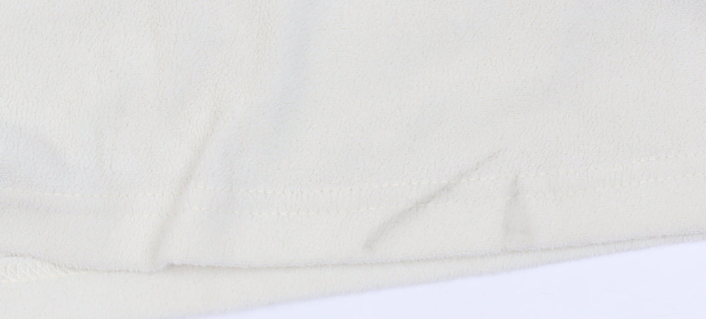 Regatta Ivory Women's Sweatshirt UK Size 12 High Neck Henley