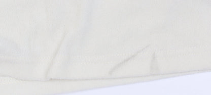 Regatta Ivory Women's Sweatshirt UK Size 12 High Neck Henley