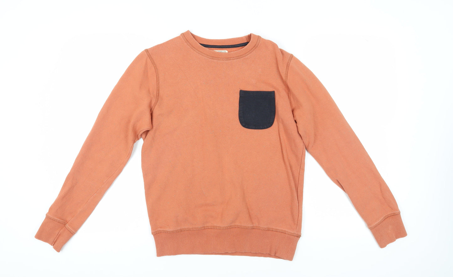 Mens UK Size S JACK & JONES Brown Pullover Sweatshirt
