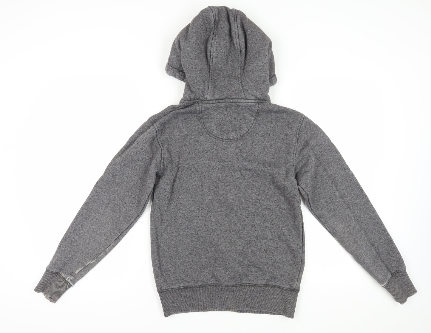 Mens UK Size XS SoulCal & Co Grey Full Zip Hoodie