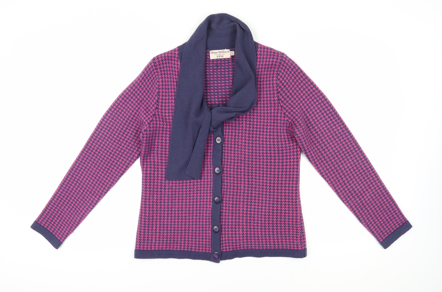 Womens UK Size M Honor Millburn at EWM Pink Cardigan Jumper