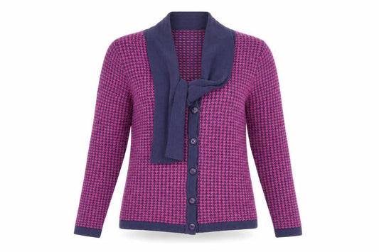 Womens UK Size M Honor Millburn at EWM Pink Cardigan Jumper